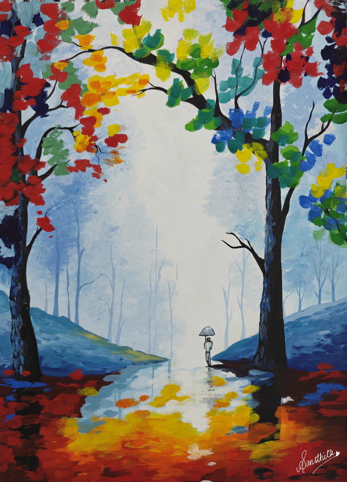 Colours in Mist